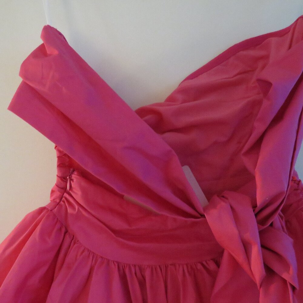 HELLO MOLLY Upon A Cloud Strapless Mini Dress Puffball Pink 80s - Size XS NWT - Picture 12 of 15